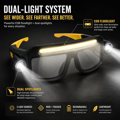 TIVONER Led Work Glasses