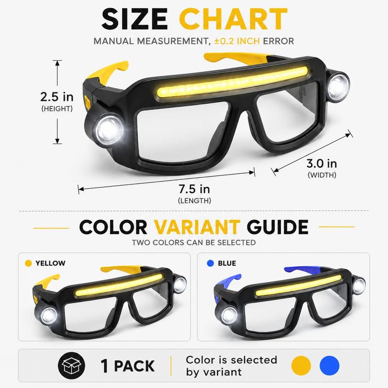 TIVONER Led Work Glasses