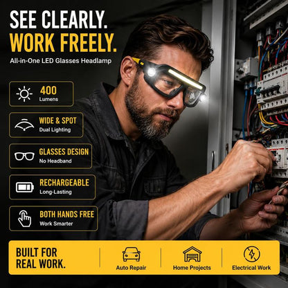 TIVONER Led Work Glasses